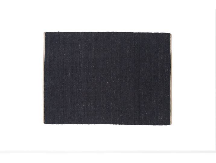 Garten Teppich Matty - 240x170 in Schwarz - Schwarz - Luxusbetten24