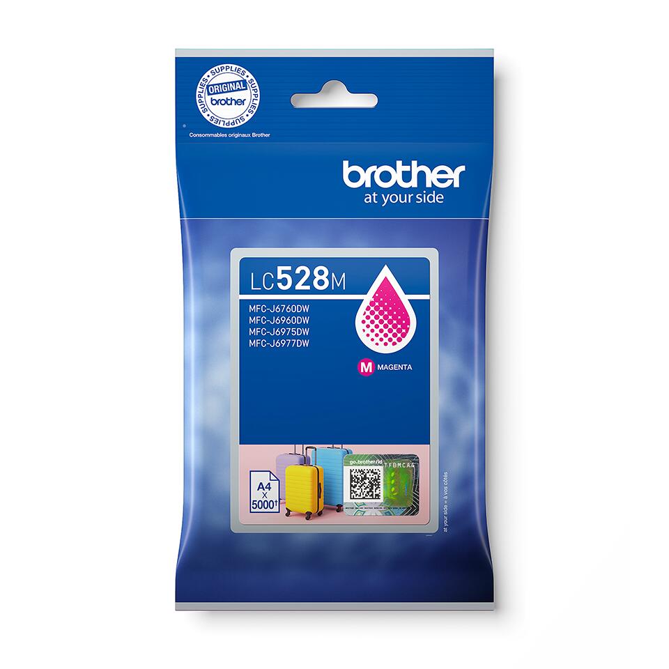 Brother Original LC528M Druckerpatrone magenta 5.000 Seiten