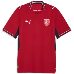 FACR Herrenfußballshirt Home Jersey Replica, Heimtrikot für Spiel und Training mit DRYCELL und recyceltem Polyester - rot / M