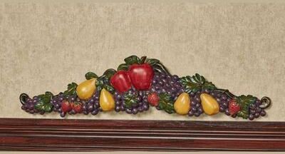 Touch of Class Tuscan Fruit Decorative Topper Multi Jewel , Multi Jewel