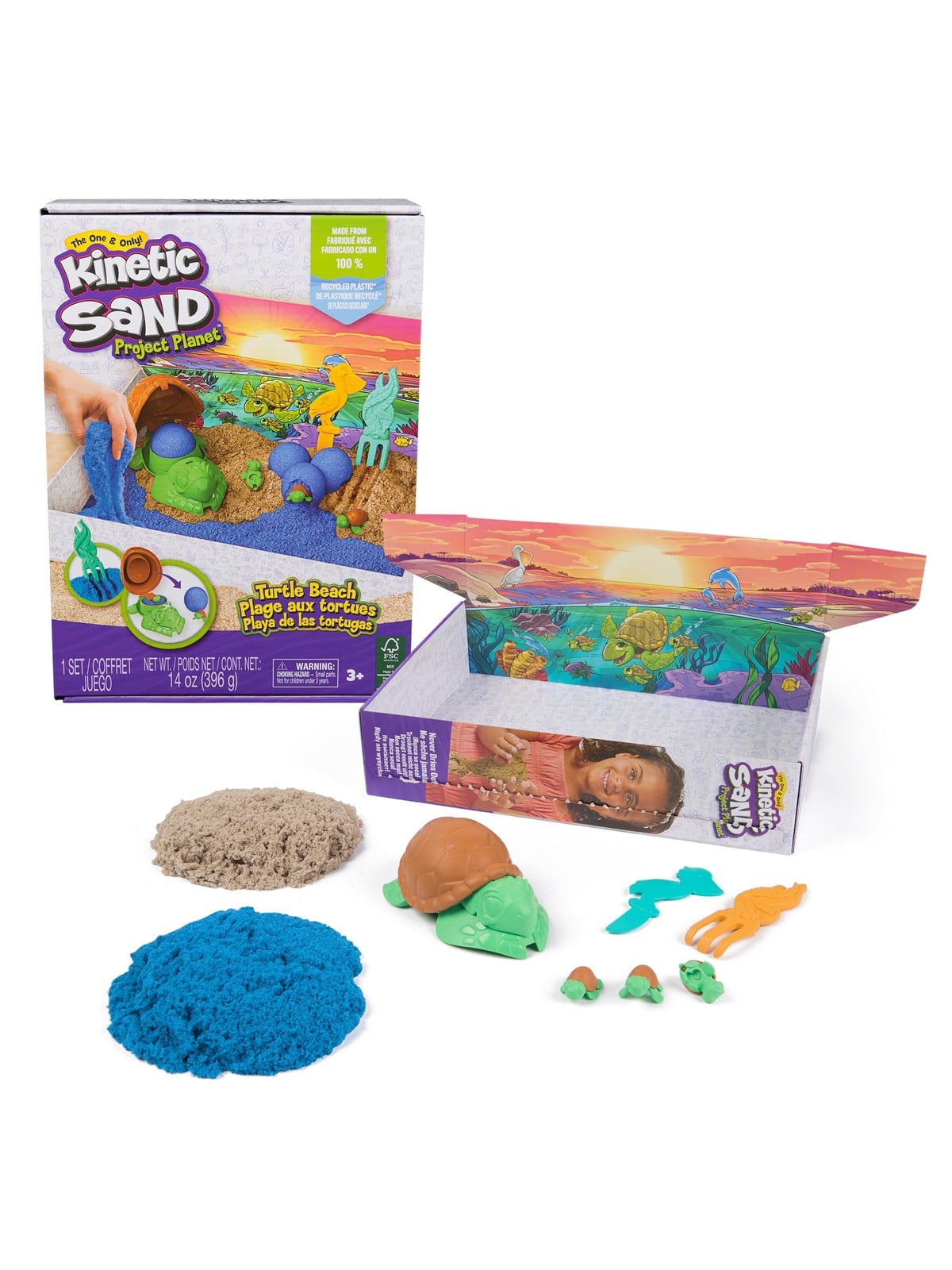 Kinetic Sand Turtle Beach Set