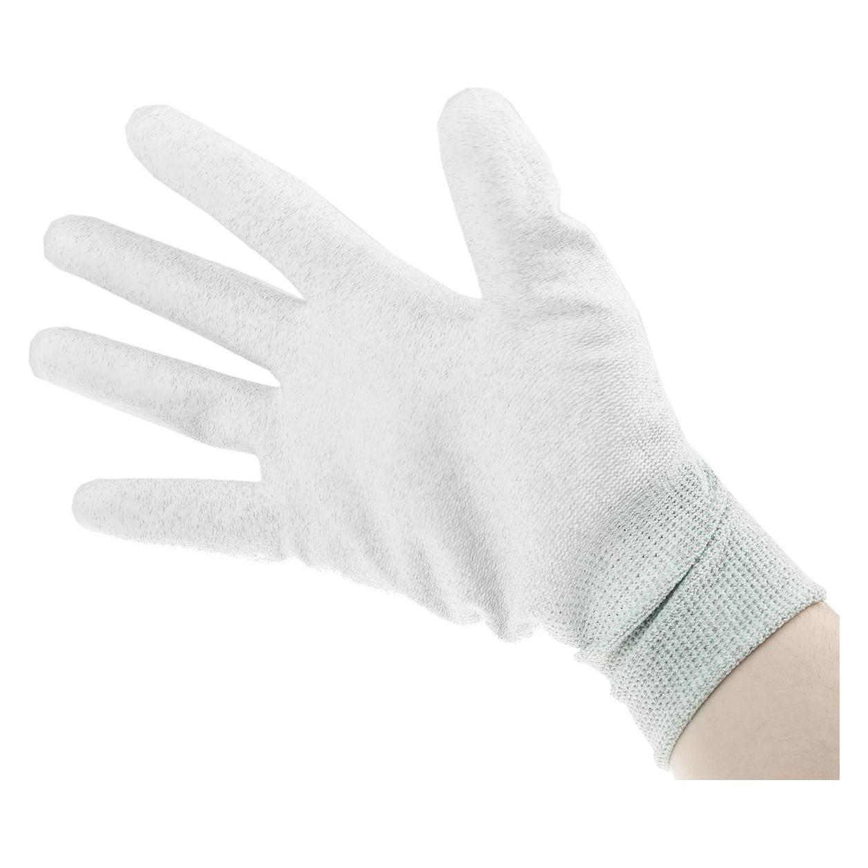 RS PRO Touch screen gloves with PU coating, M (8) (8691651)