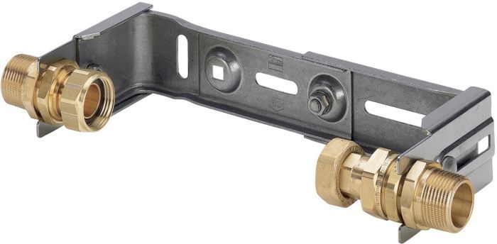 Viega Easytop Wasserzählerbügel 554422 Qn 6, R 1 1/4 x R 1 1/4, Rotguss, für Wasserzähler