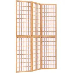 vidaXL 3-tlg. Paravent Japanischer Stil Faltbar 120x170 cm
