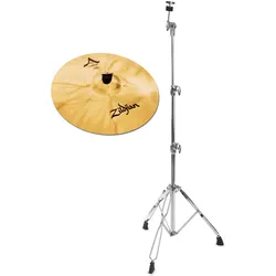 Zildjian A Custom 18" Crash + gerader Beckenständer SET