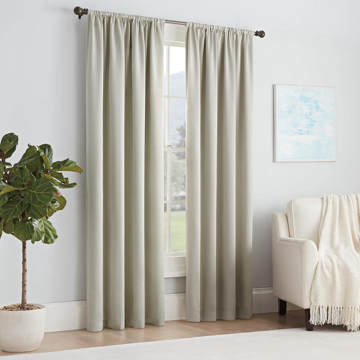 Verduisterende Gordijnen Thermische Energiebesparende Raambekleding