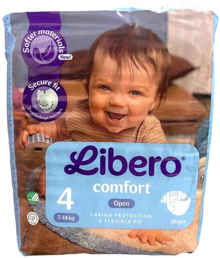 Libero Comfort Fraldas T4 7-14kg