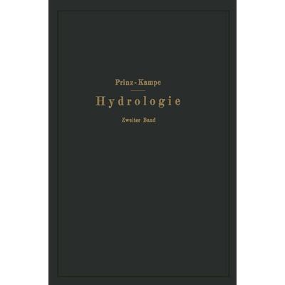 Handbuch der Hydrologie, Taschenbuch von Emil Prinz,Robert Kampe, Springer Berlin, 978-3-662-40701-1