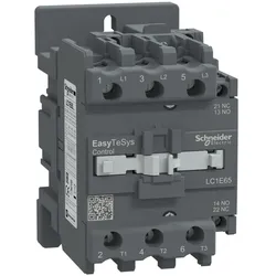 Schneider Electric LC1E65N5 Easy TeSys Leistungsschütz 3P 65A 1NO+1NC 415V AC 50Hz