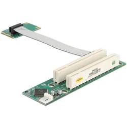 DELOCK Riser Card MiniPCIe -> 2x PCI 32bit Slots 13cm Kab