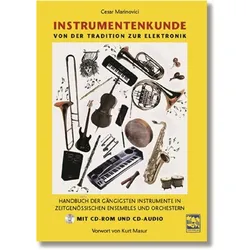 Instrumentenkunde. Von der Klassik zur Elektronik, Fachbücher von Cesar Marinovici