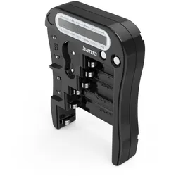 HAMA Batterietester, Universal-Messgerät für Akkus, Batterien, Knopfzellen