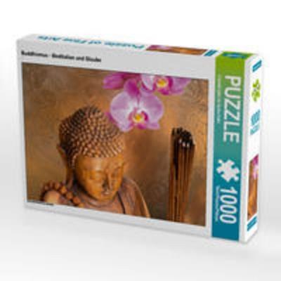 CALVENDO Puzzle Buddhismus - Meditation und Glaube | 1000 Teile Lege-Größe 64x48cm Foto-Puzzle für glückliche Stunden