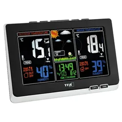 WS 35112901 - Funk-Wetterstation mit Farbdisplay