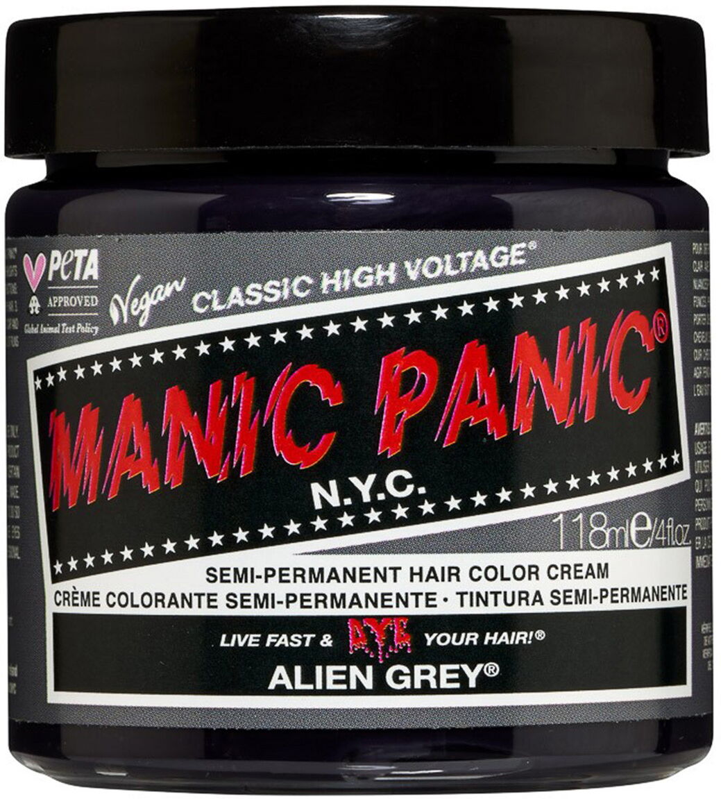 118ml Manic Panic Classic High Voltage Alien Grey