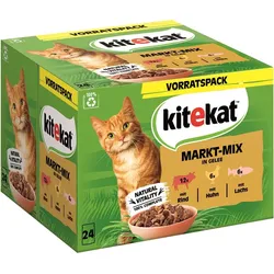 Kitekat Multipack Markt-Mix in Gelee | 48x 85g