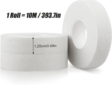 Inspire Picks Breathable Athletic Finger Tape 4 Rolls Strong Adhesive Finger Wrap For Boxing, Climbing & CrossFit white 4roll
