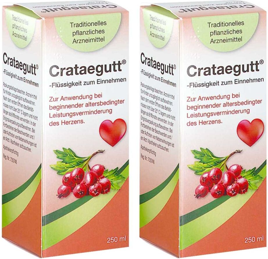 Crataegutt Flüssigkeit 2x250ml
