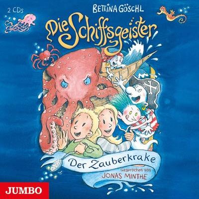 Die Schiffsgeister - Der Zauberkrake,2 Audio-CD - Bettina Göschl, CD, 4012144506122