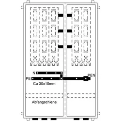 Striebel & John KS876AL Hausanschlussschrank, IP31 2CPX032650R9999