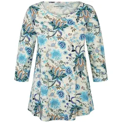 Long-Shirt Filippa Green Cotton weiss, 38