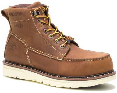 Wolverine I-90 Durashock Comp Moc Toe - Mens 7.5 Tan Boot EW