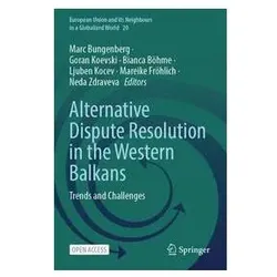 Alternative Dispute Resolution in the Western Balkans, Fachbücher von Bianca Böhme, Goran Koevski