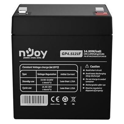 Njoy 12 V/4,5AH Ununterbrochener Akku 1PCS/Paket (1 Stk., Gerätespezifisch, 4500 mAh) (54828364)