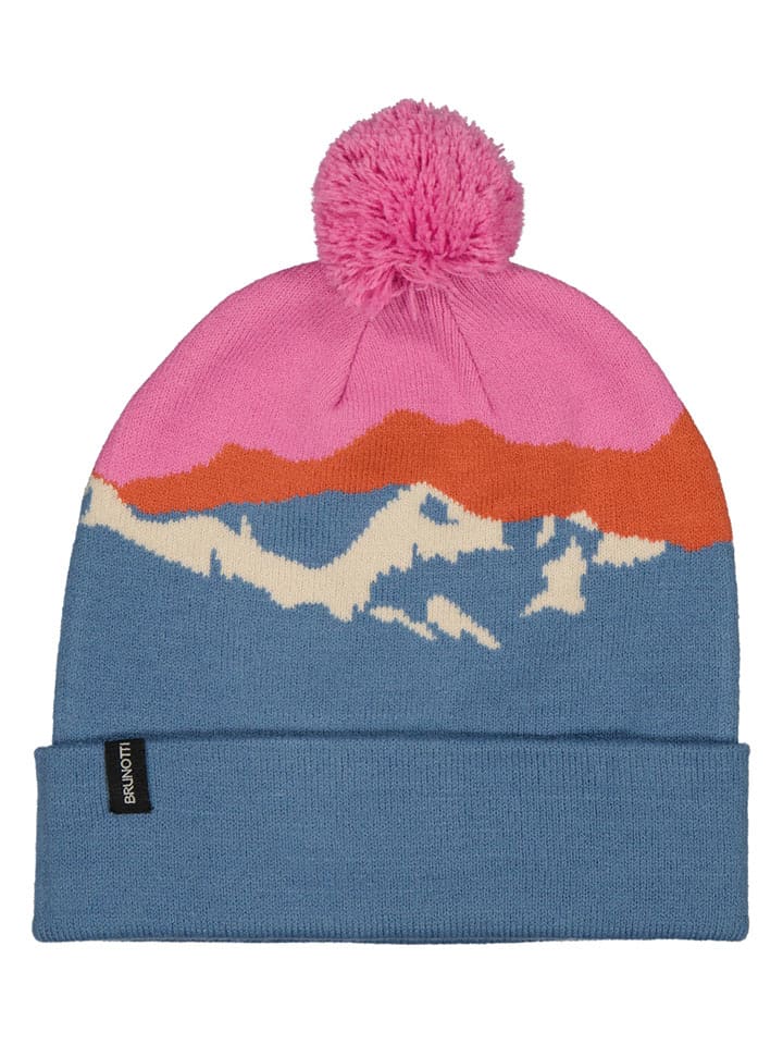 Brunotti Mütze in Blau/ Rosa - onesize