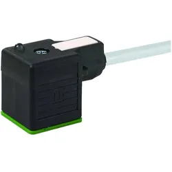 Murr Elektronik Ventilstecker, Elektronikkabel + Stecker, Grau