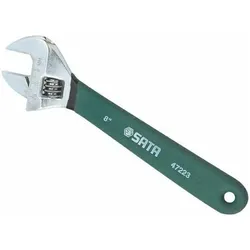 SATA, Schraubenschlüssel, ST47225SC Dip-Griff verstellbarer Schraubenschlüssel, 30,5 cm breiter Griff für verbesserten Ko