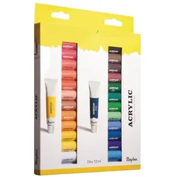 Rayher 24x Acrylfarben »Künstler-Set« gelb