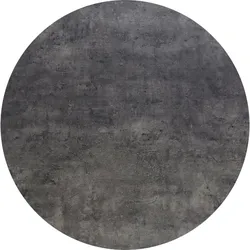 Diamond Garden Tischplatte SAN MARINO Ø 120 cm, HPL, Beton Dunkel