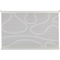 Plissee MOVE weiß 60x130cm (BH 60x130 cm) - weiß - BH 60x130 cm