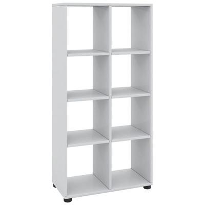 Holz Raumteiler Stand Regal Bücher Benas 2x4