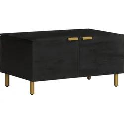 vidaXL Couchtisch Schwarz 80x50x40 cm Holzwerkstoff
