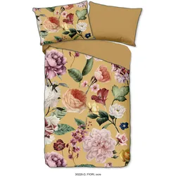 Descanso, Bettwäsche, Fiori (Bettwäsche Set, 140 x 200 cm, 70 x 90 cm)