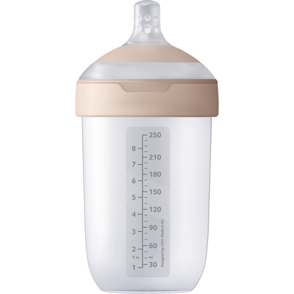 Difrax Mammafeel Fles 250ml 1st 1 St Babyflasche