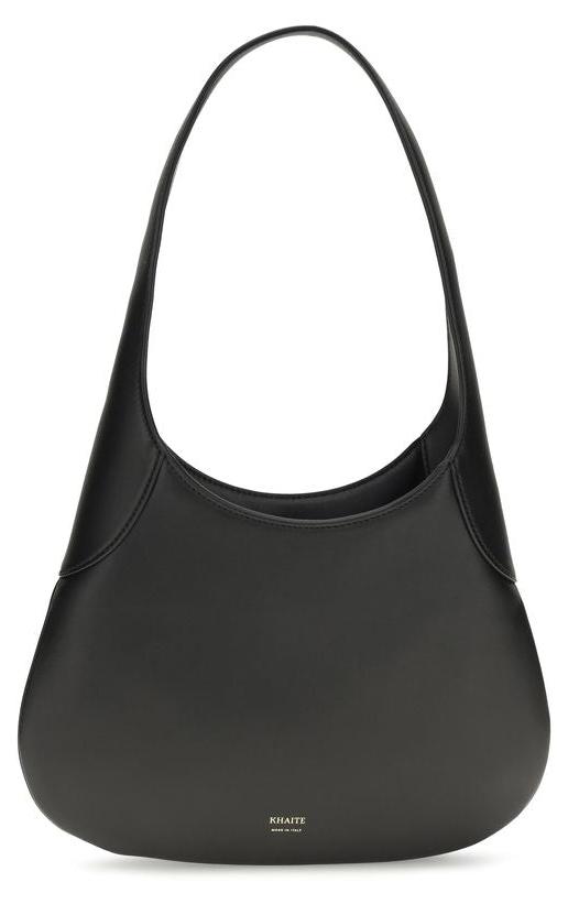 Khaite Schultertasche aus Kalbsleder in Schwarz H1048875_200