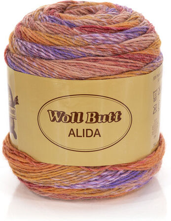 Woll Butt Alida Garn-Set, sunset color