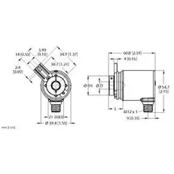 Turck Absoluter Drehgeber REM98BA0T8BARH1151