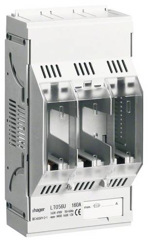 Hager LT056U Sicherungs-Unterteil Sicherungsgröße = 00 160A 1St.