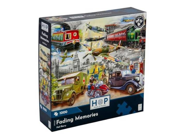 The House of Puzzles - 1000 Stuk Jigsaw Puzzle - Fading Memories - The Oakridge Collection