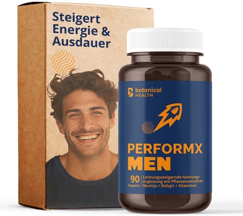 Botanical Health Performx MEN hochdos.Mumijo Shilajit Vitamine Kps. 2x 2x90 St Kapseln