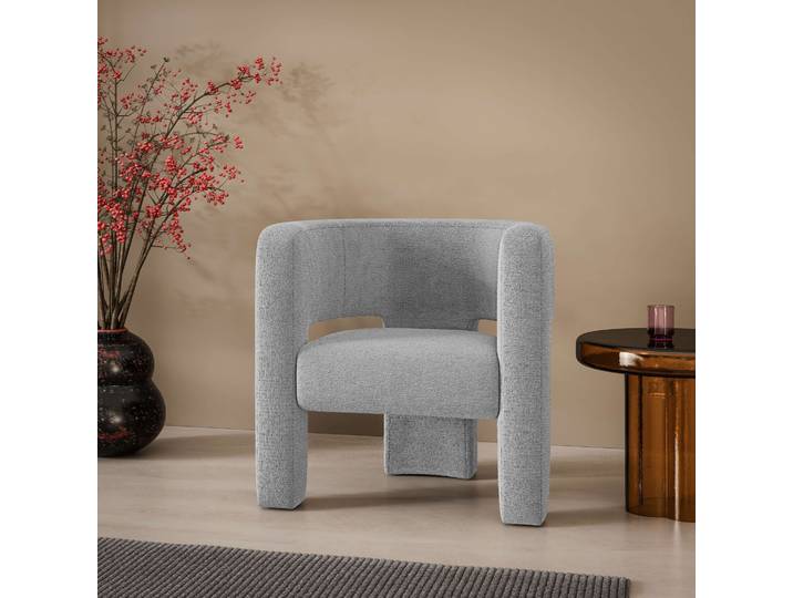 Sessel Ohrensessel SELMIA Moderner Lounge-Sessel Einzelsitz, B/T/H 73/62/76cm , grau, B:73cm H:76cm T:62cm, 100% Polyester, LEGER HOME BY LENA GERCKE, Sessel, Sessel, Relaxsessel/Lehnstuhl, erhältlich in trendigen Stoff- und Farboptionen
