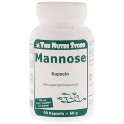 Mannose 500 mg vegetarische Kapseln 90 St