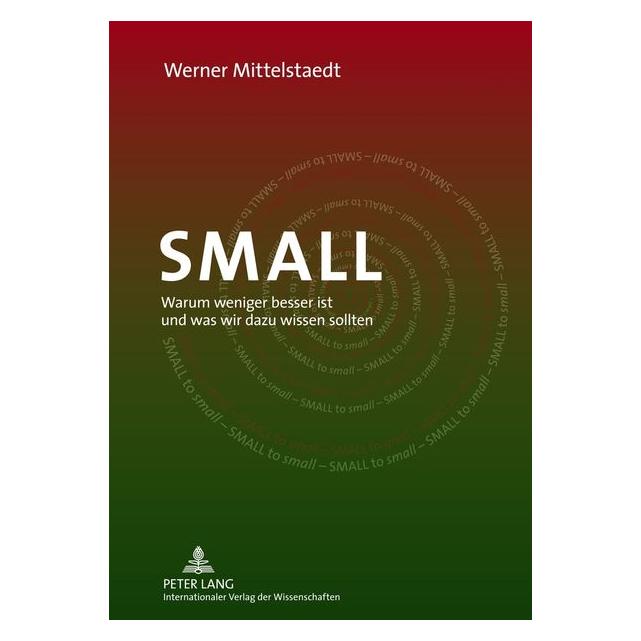 Peter Lang Small (Deutsch, Hardcover, Werner Mittelstaedt) (7825897)