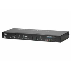 Aten CS1768: DVI KVM Switch, 8Port, KVM Switch, Schwarz