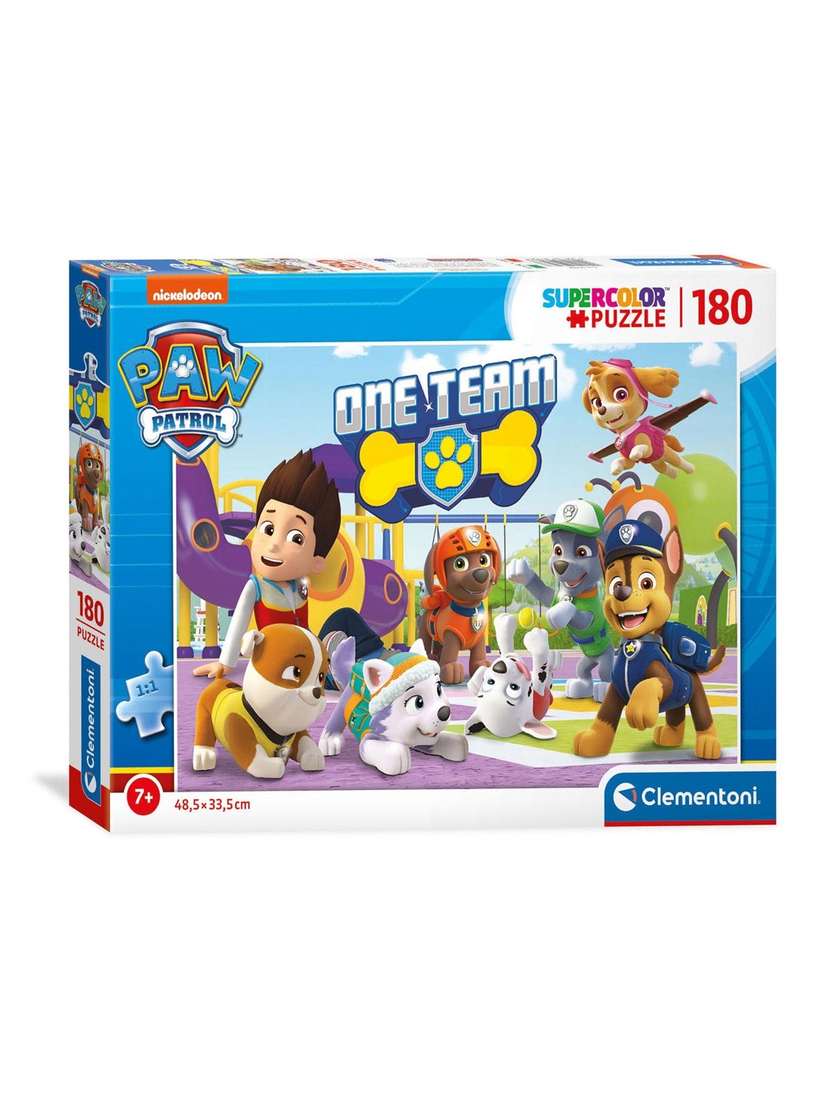 Clementoni Puzzle Paw Patrol, Super, 180-teilig 2D Puzzles