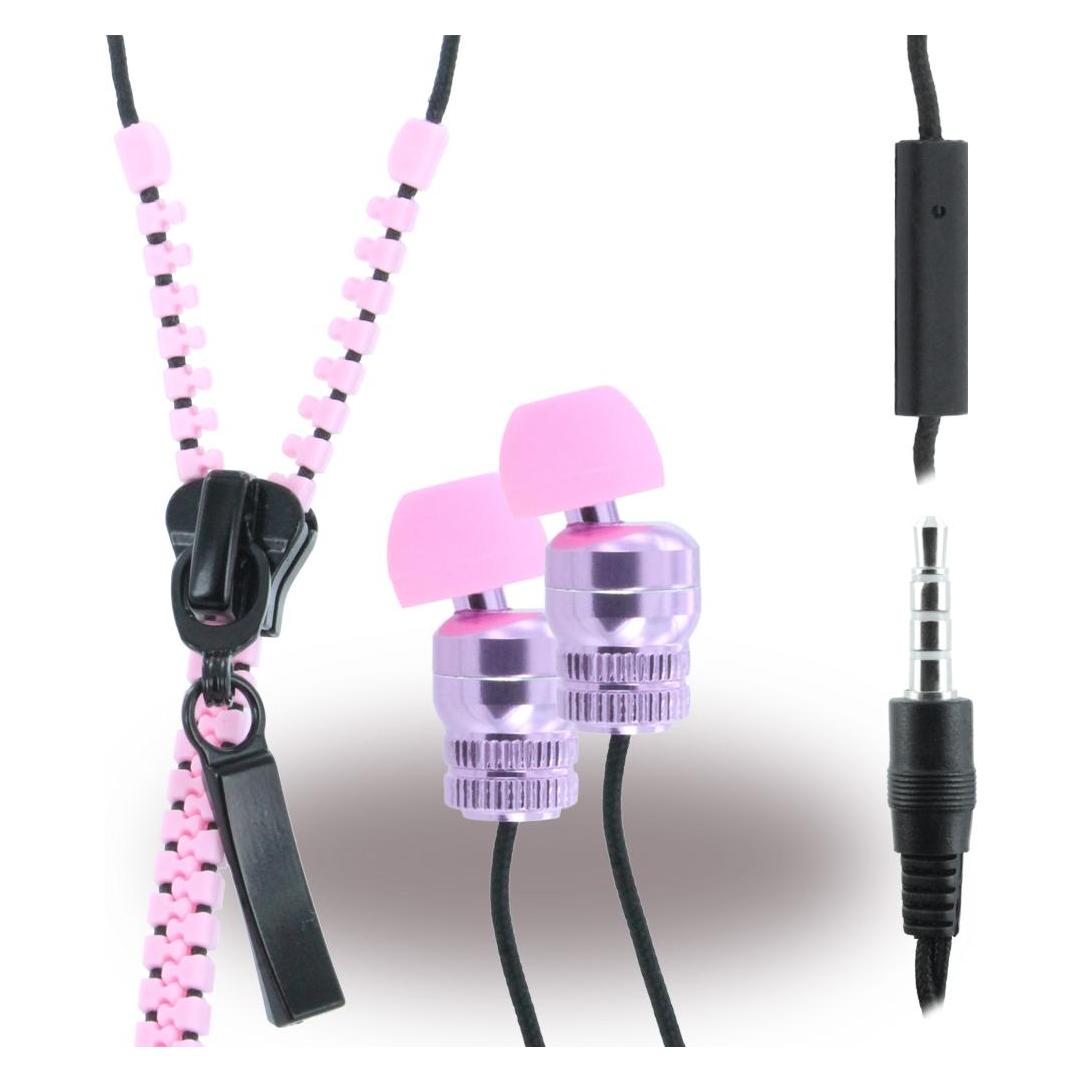 Konkis Kopfhörer Zipper - Reissverschluss Stereo (Kabelgebunden) (150509IP5ZPHPI)